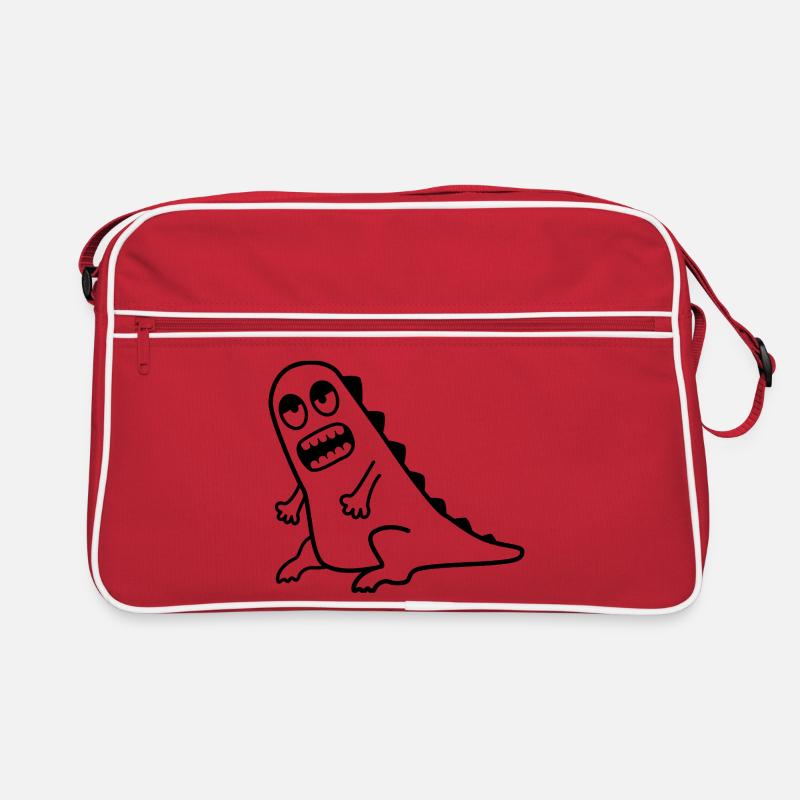 Dino Grrr – T-Rex, Nerd & Comic Style Retro Tasche