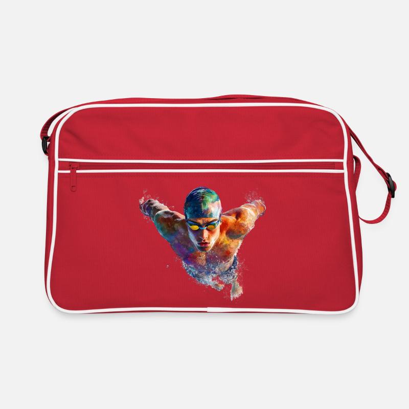 Water Float Color Explosion Retro Bag