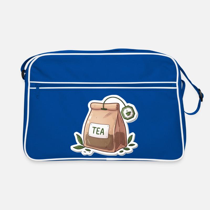 Teebeutel Illustration Retro Tasche