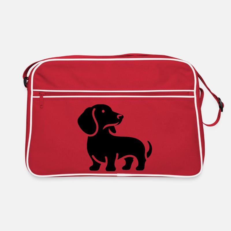 Dackel Retro Tasche