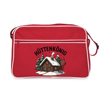 Hut King - Retro Bag - red/white - Front