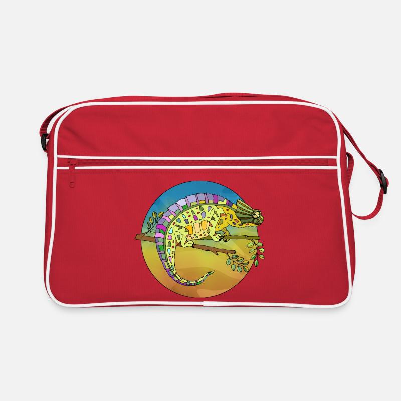 Caméléon Sac Retro