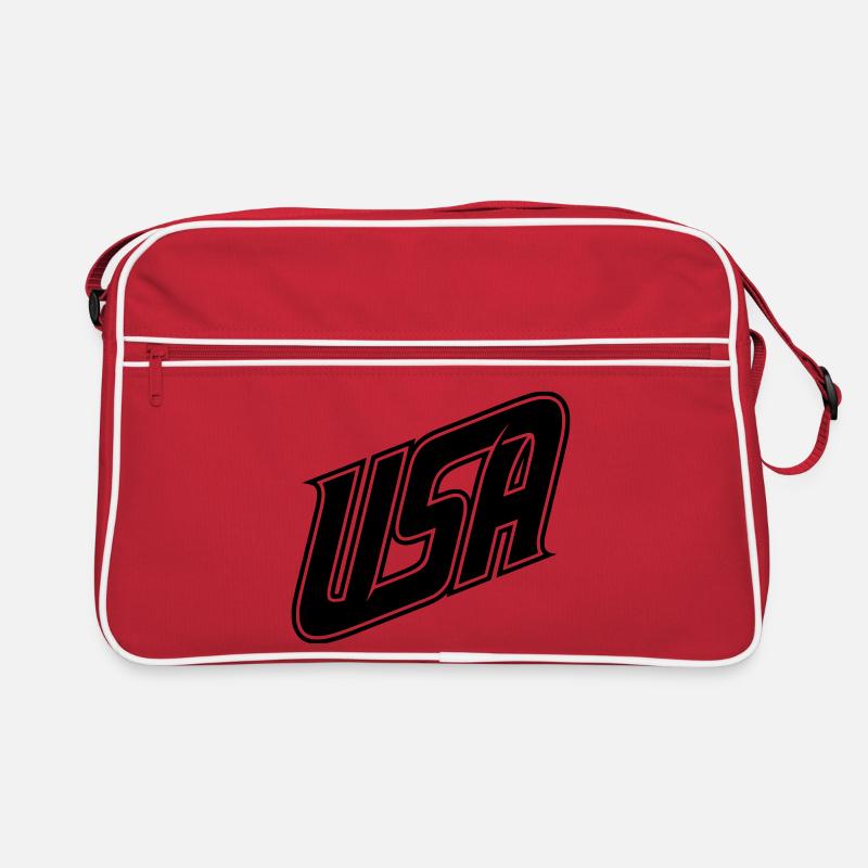 USA logo - color variable Retro Bag