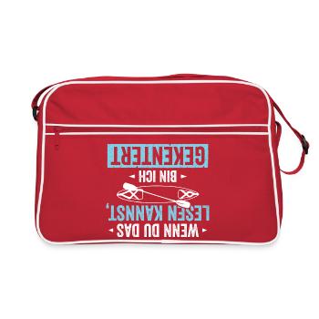 Kayak I a chaviré - Sac Retro - rouge/blanc - Devant