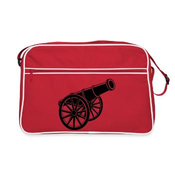 Cannon - Retro Bag - red/white - Front