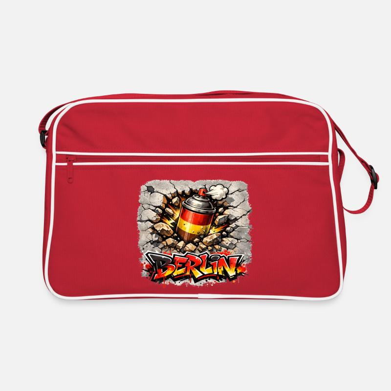 The Berlin Wall Retro Bag