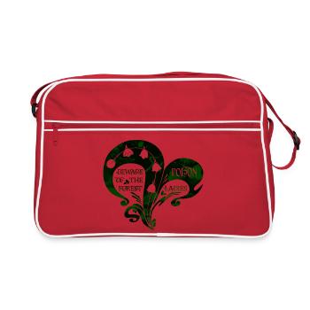 Beauté toxique des bois – Muguet-de-vallée vintage - Sac Retro - rouge/blanc - Devant
