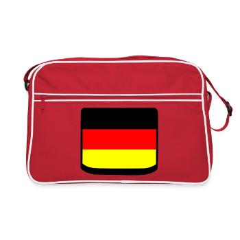 Allemagne - Sac Retro - rouge/blanc - Devant