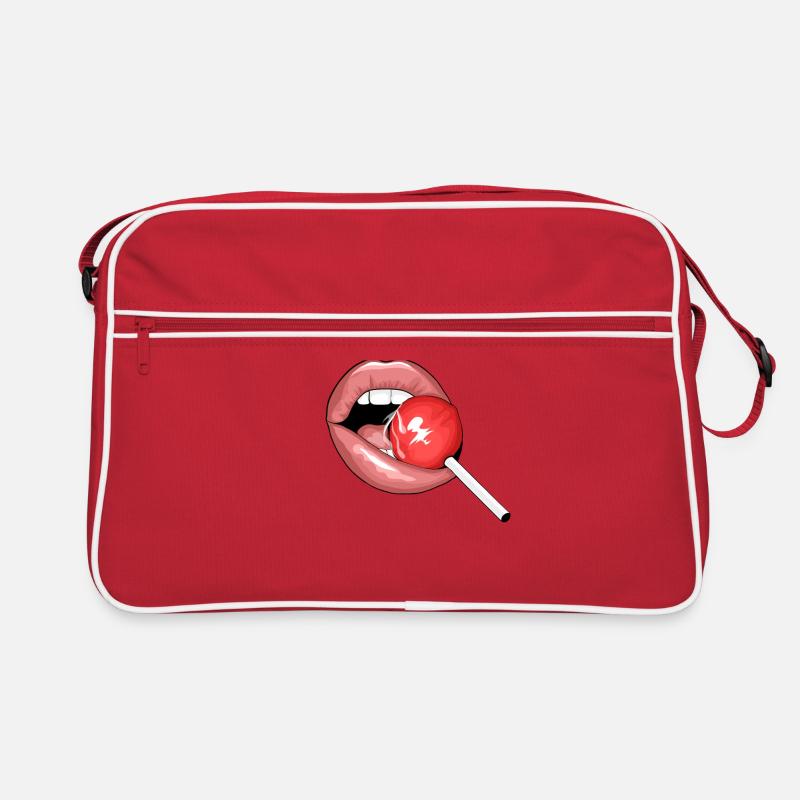 Lollipop Lips Retro Tasche