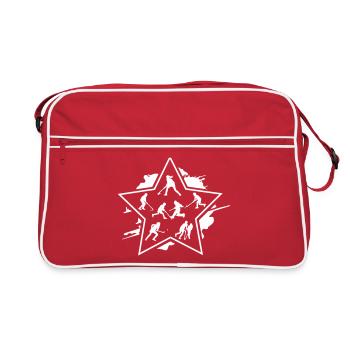 Hockey Kids - Retro Bag - red/white - Front