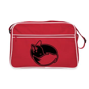 Foxy Brown Firefox - Retro Bag - red/white - Front
