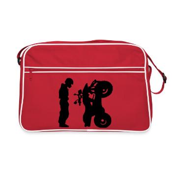 Quad - Retro Bag - red/white - Front