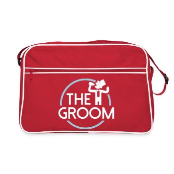 Jeune marié - Sac Retro - rouge/blanc - Devant