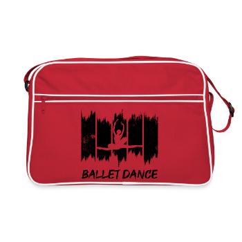 Danse classique - Sac Retro - rouge/blanc - Devant