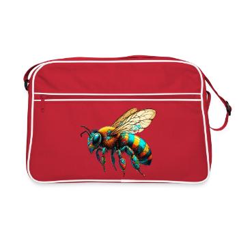 Abeille - Sac Retro - rouge/blanc - Devant