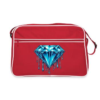 Diamant - Sac Retro - rouge/blanc - Devant