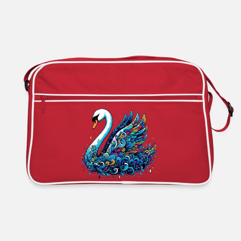Schwan Retro Tasche