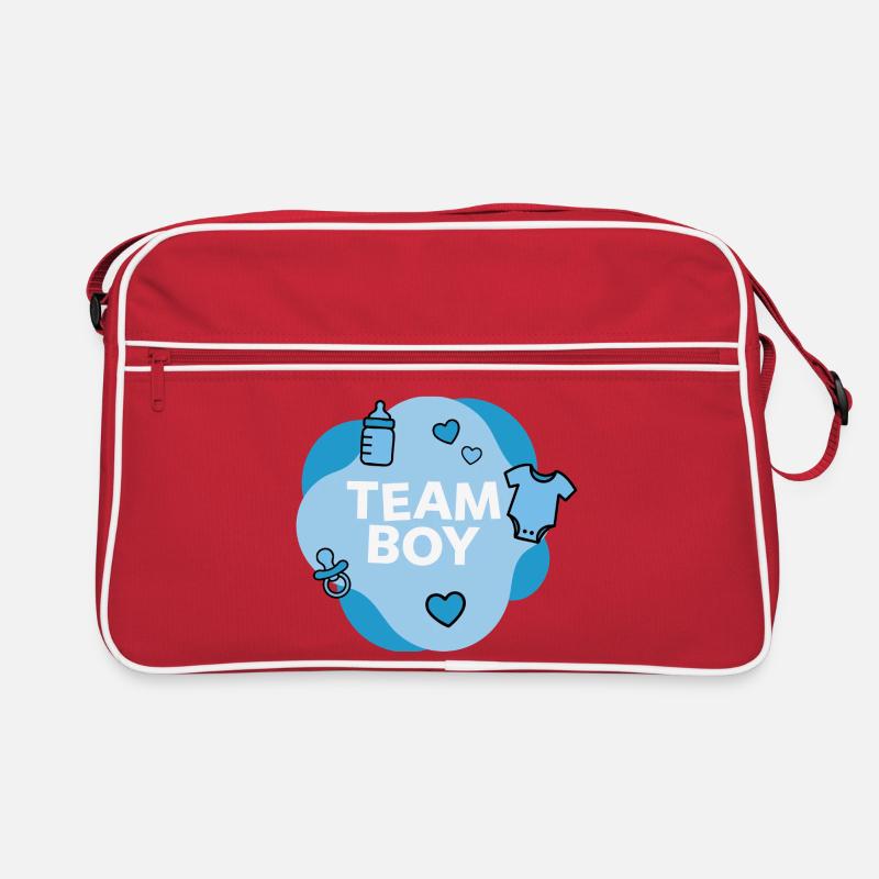 Conception de la douche de bébé de l’équipe Boy Sac Retro