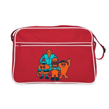 Héros du jouet - Sac Retro - rouge/blanc - Devant