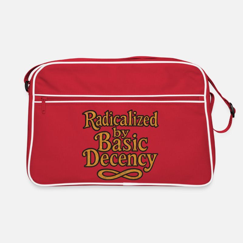 Radicalized by Basic Decency Retro Bag