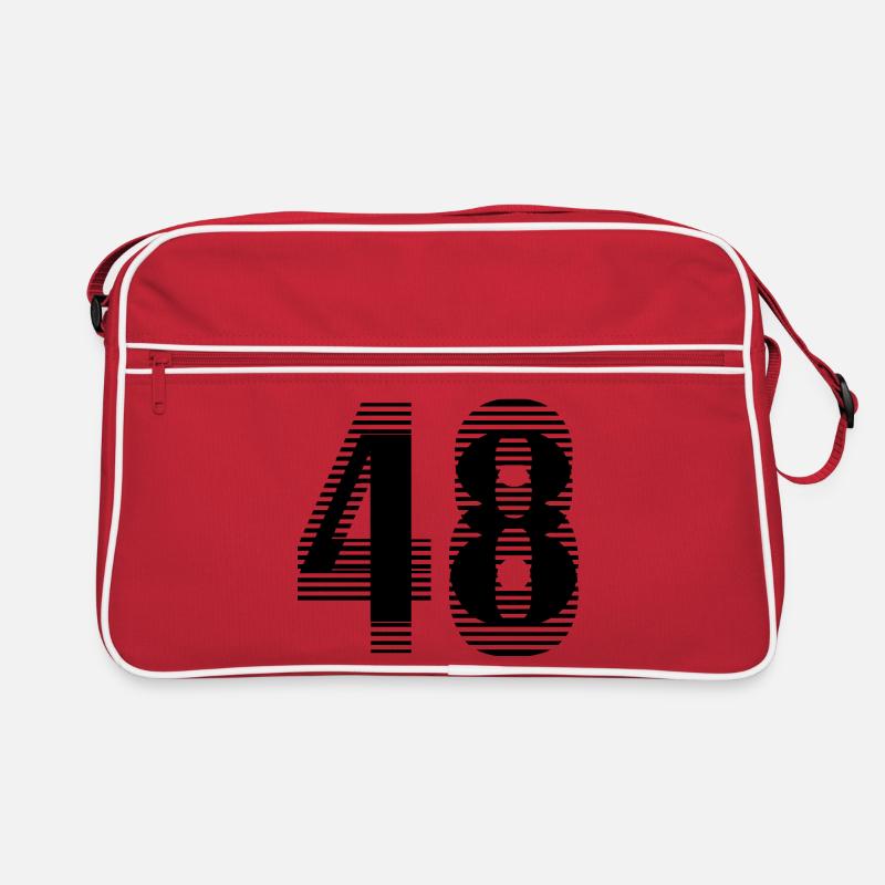 Numéro de course 48 – Passion du sport automobile Sac Retro