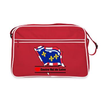 Centre-Val de Loire Love - Retro Bag - red/white - Front