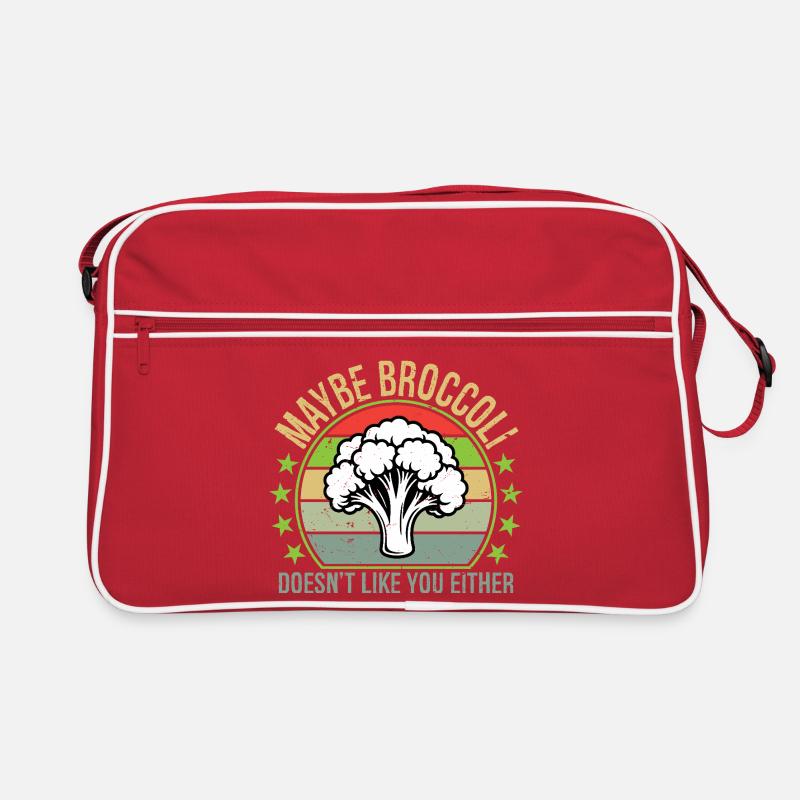 Maybe Broccoli Doesn't Like You Either I Hate Retro Tasche