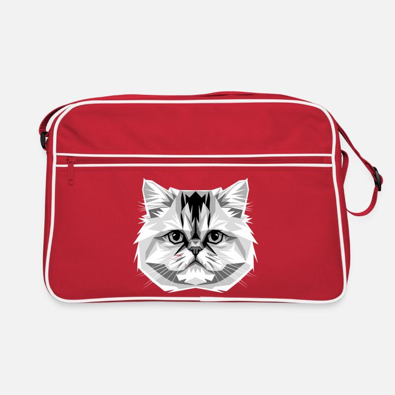 Chat perse Chat persan Chat persan Chat perse Chats mignons Sac Retro