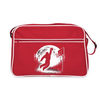 Bigfoot Basketball - Retro Bag - red/white - Front