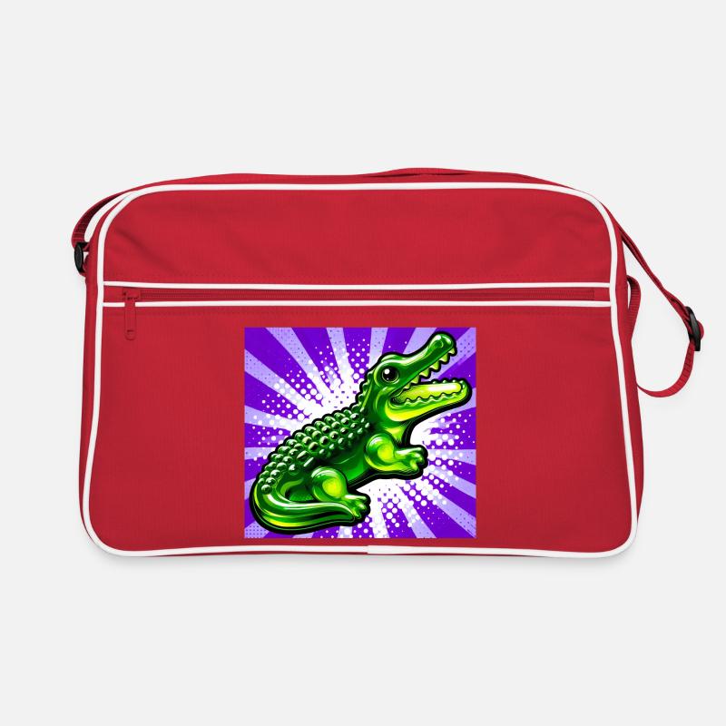 Krokodil Retro Tasche