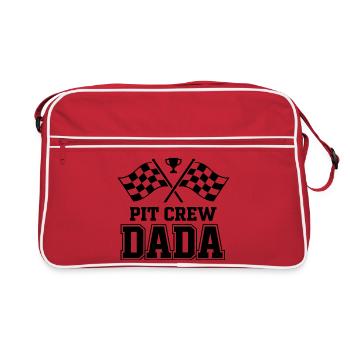 Conception de la course de sport motorisée Dada - Sac Retro - rouge/blanc - Devant