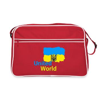 United World - Ukraine - Retro Bag - red/white - Front