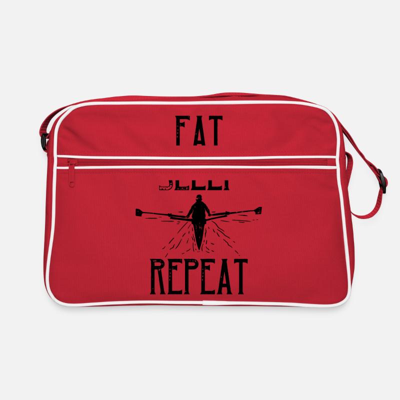 Eat Sleep Repeat Row Sac Retro
