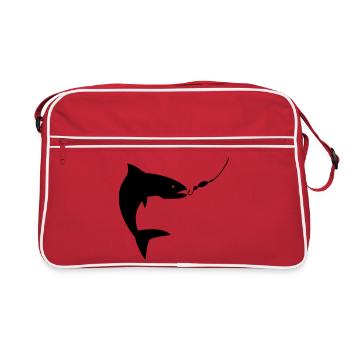 pêche - Sac Retro - rouge/blanc - Devant
