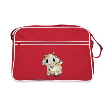 petite chèvre - Sac Retro - rouge/blanc - Devant