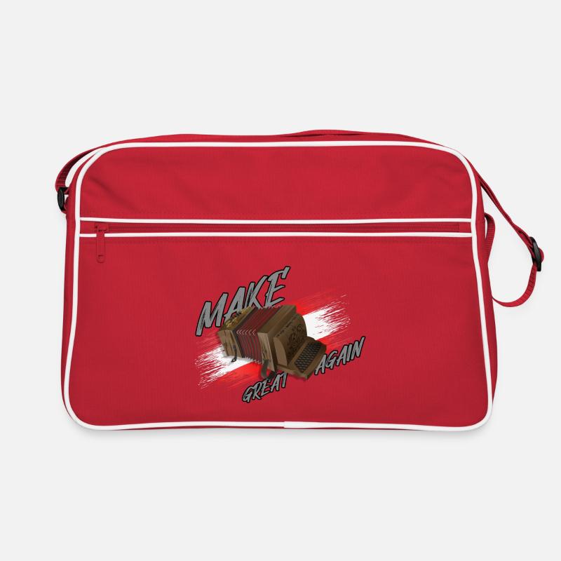 MAKE Quetschn GREAT AGAIN | ZiachON! Retro Tasche