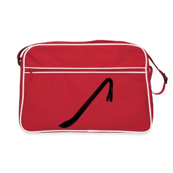 Pied-de-biche un pied-de-biche - Sac Retro - rouge/blanc - Devant