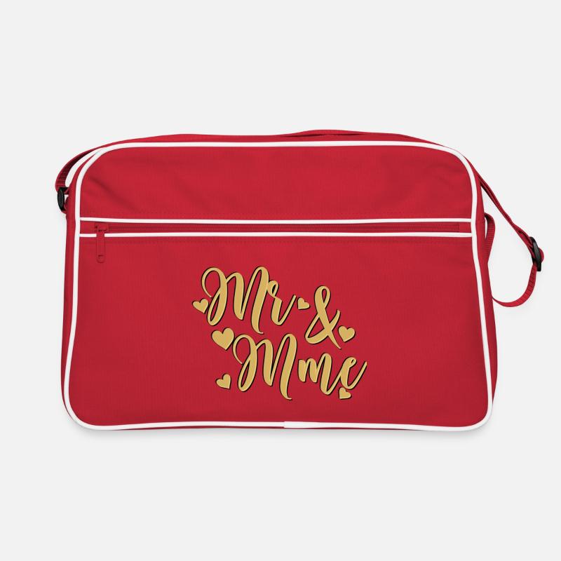 Mr & Mme Doré Coeur Sac Retro
