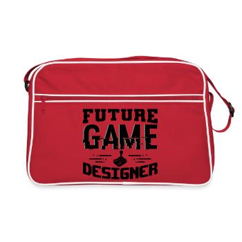 Concepteur de jeu - Sac Retro - rouge/blanc - Devant