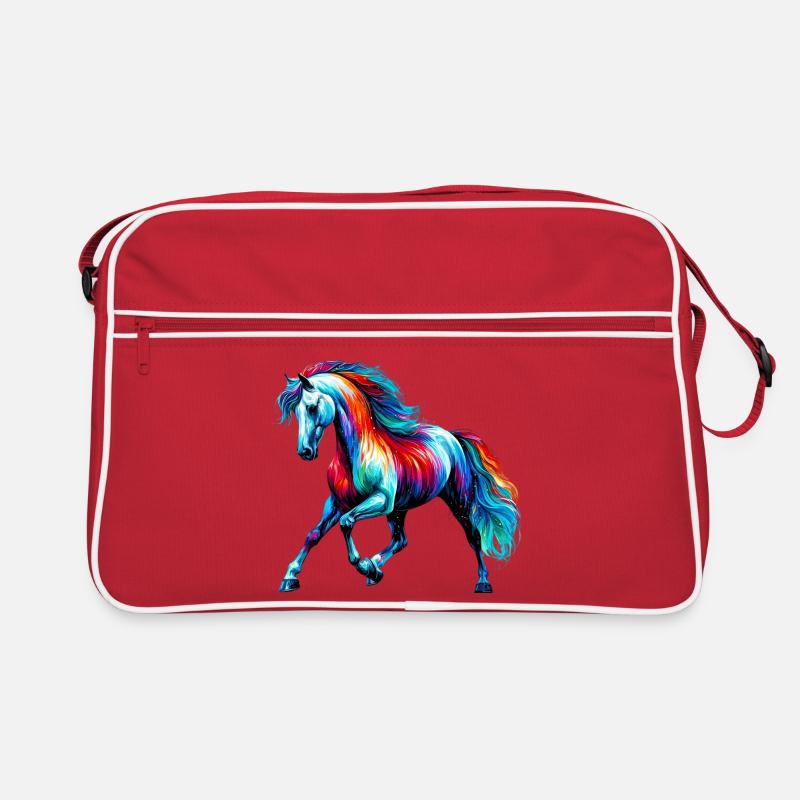 Pferd Retro Tasche