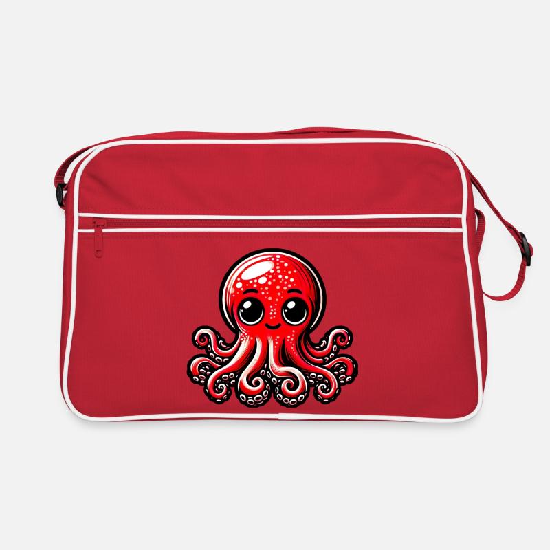 Krake Retro Tasche