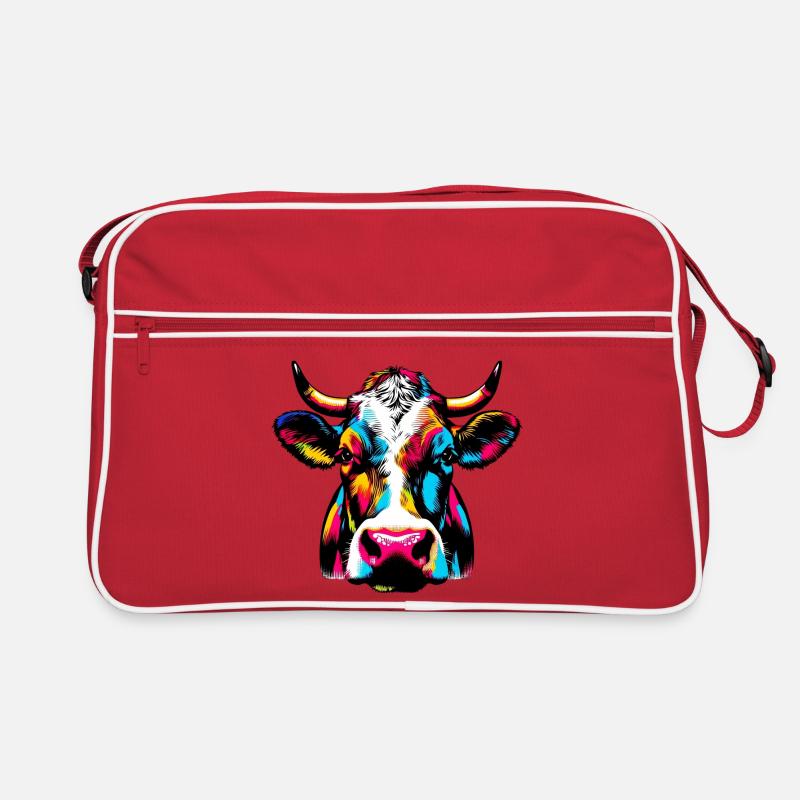 Kuh Retro Tasche