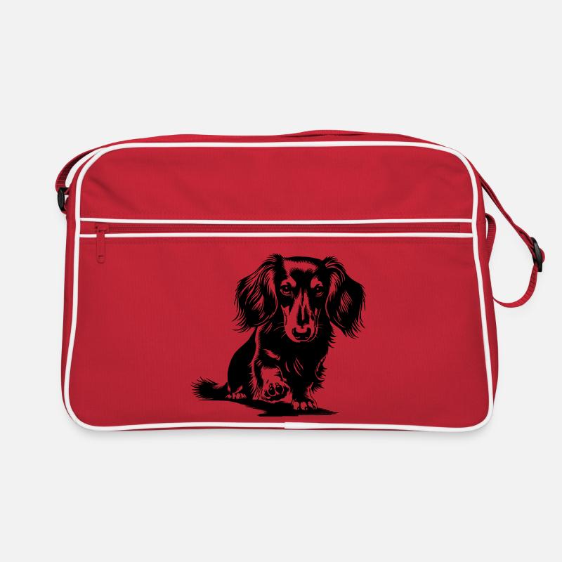 Dackel Retro Tasche