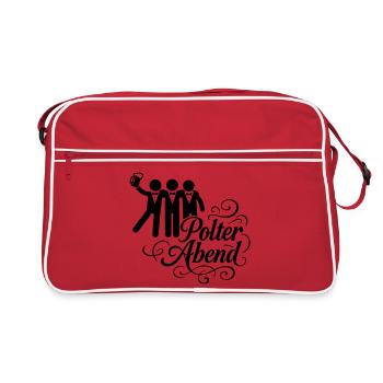 Bachelor party bachelor party - Retro Bag - red/white - Front