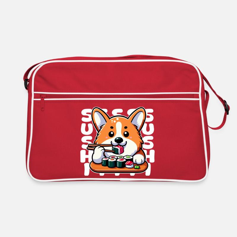 Corgi Sushi Master Retro Bag