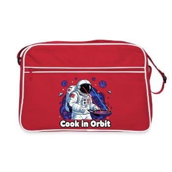Koch in orbit Astronaut - Retro Bag - red/white - Front