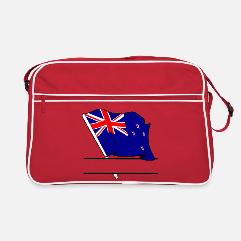 Neuseeland – Textraum Retro Tasche