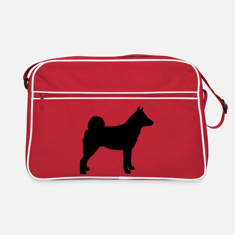 Norwegian Elkhound Retro Bag