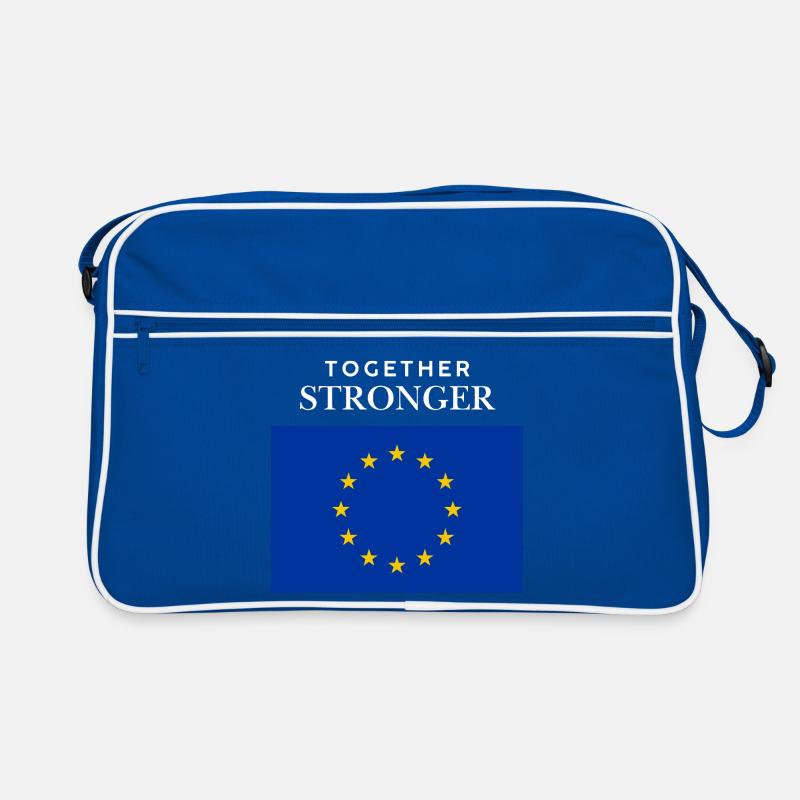 Drapeau européen plus fort ensemble Sac Retro