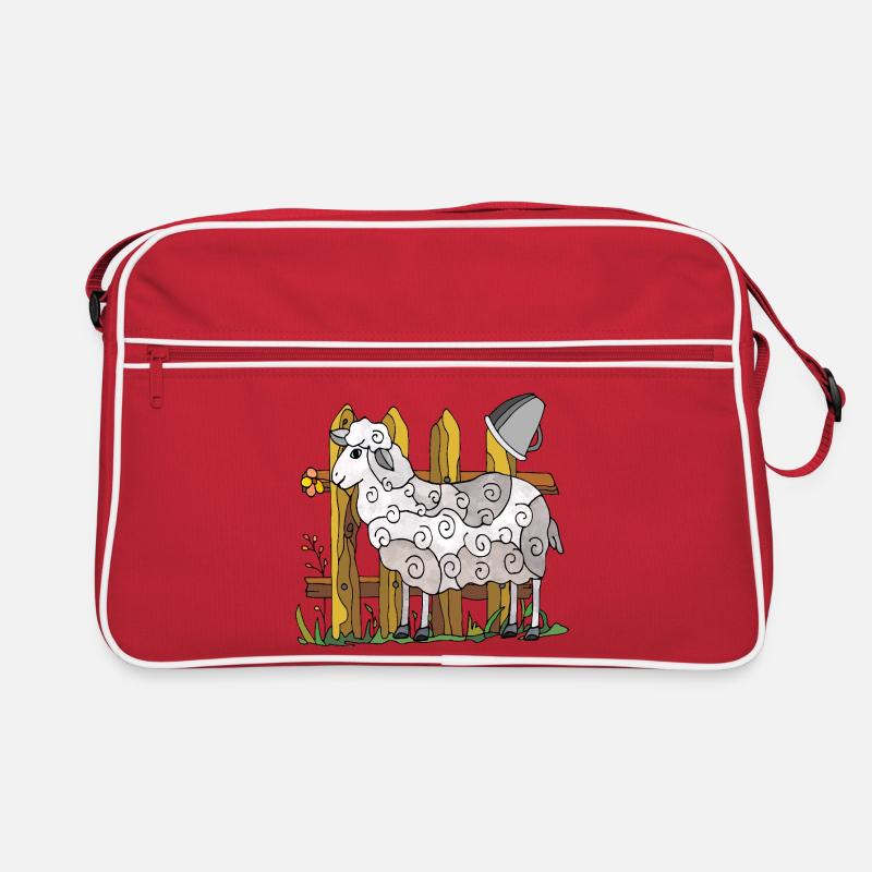 Schaf Retro Tasche